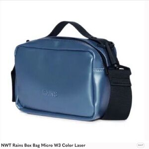 NWT Rains Box Bag Micro W3 Color Laser